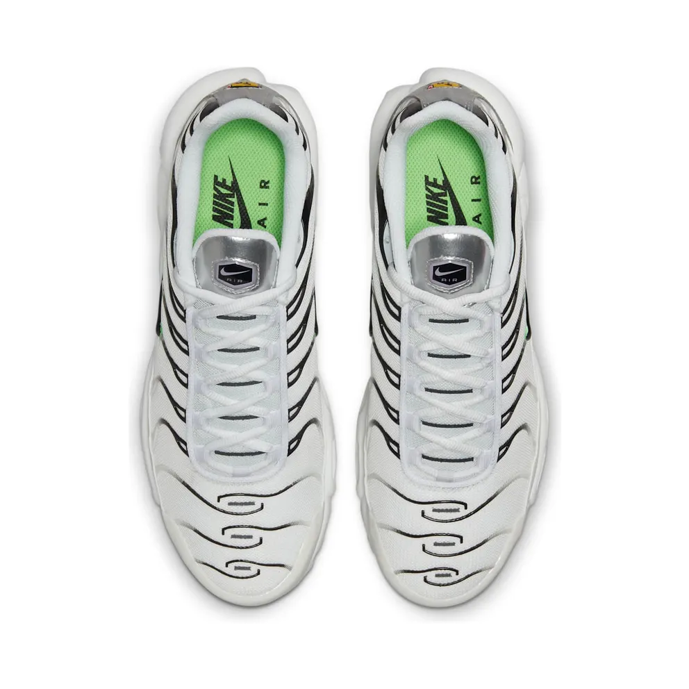 Nike Air Max Plus White – “White / Neon / Black-metallic Silver” (DN6997-100)