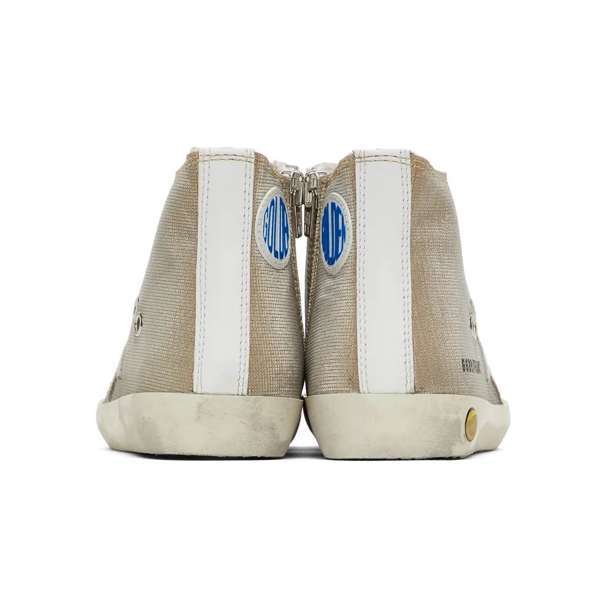 Golden Goose Kids Gold Francy Classic Sneakers (GYF00113.F002004.81130) (2)