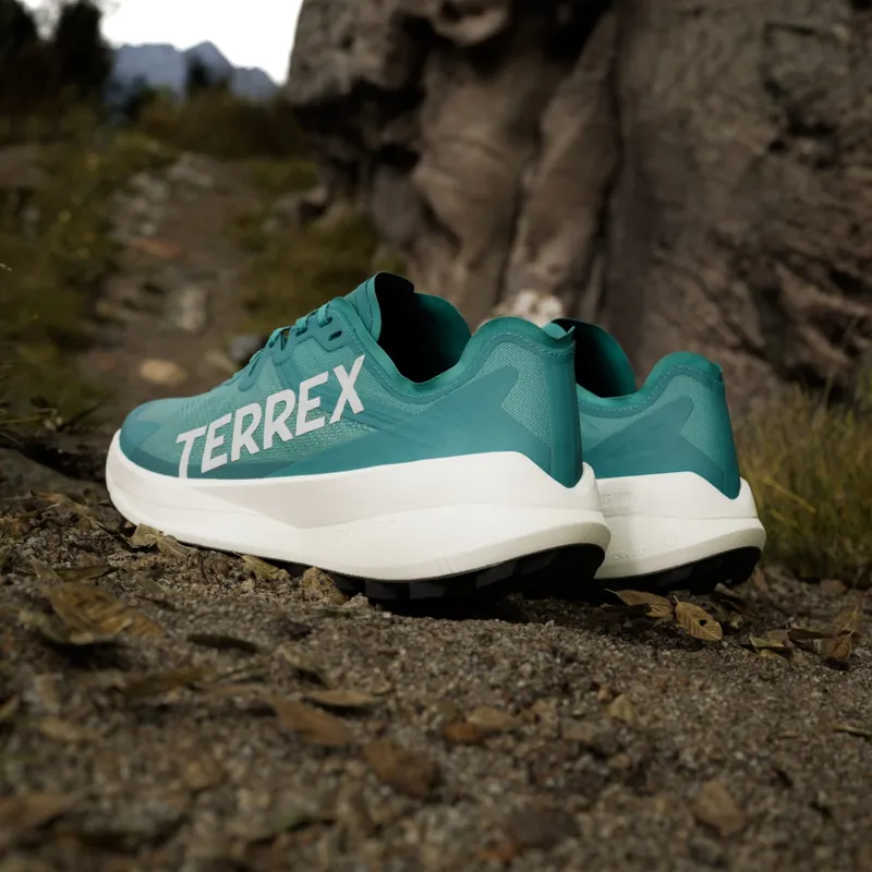adidas Terrex Agravic Speed Trail Pure Teal Grey One Core Black (JR5239)