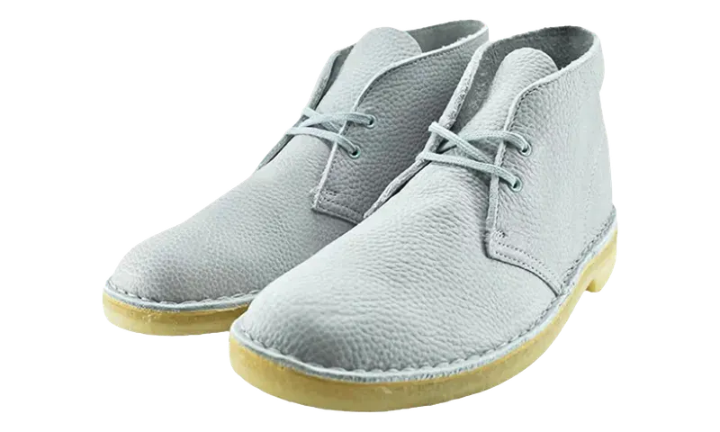 Clarks Desert Boots “Light Blue Leather” (26148584)