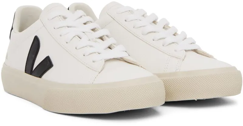 Veja White & Black Campo Sneakers – “White” (CP0501537)