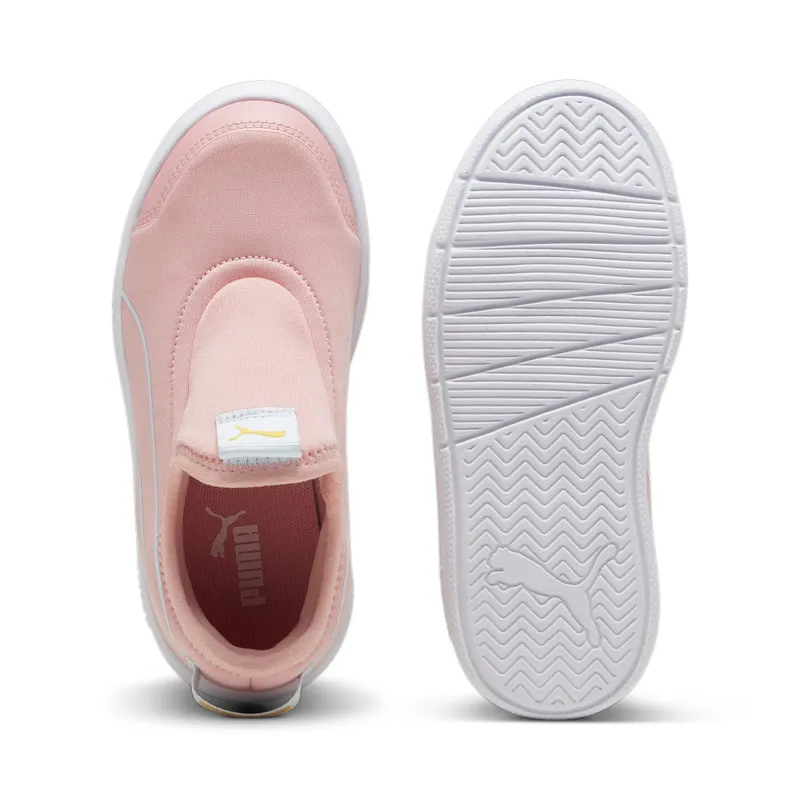 Puma Courtflex v3 “Peach Smoothie / Icy Blue” (398880_02)