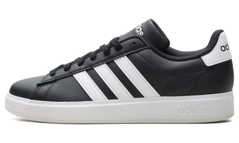 adidas Grand Court Cloudfoam Comfort Core Black / Cloud White / Core Black (GW9196)