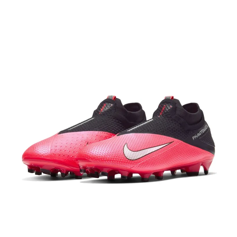Nike Phantom Vision 2 Elite FG Laser Crimson Black Laser Crimson/Black-Metallic Silver (CD4161-606)