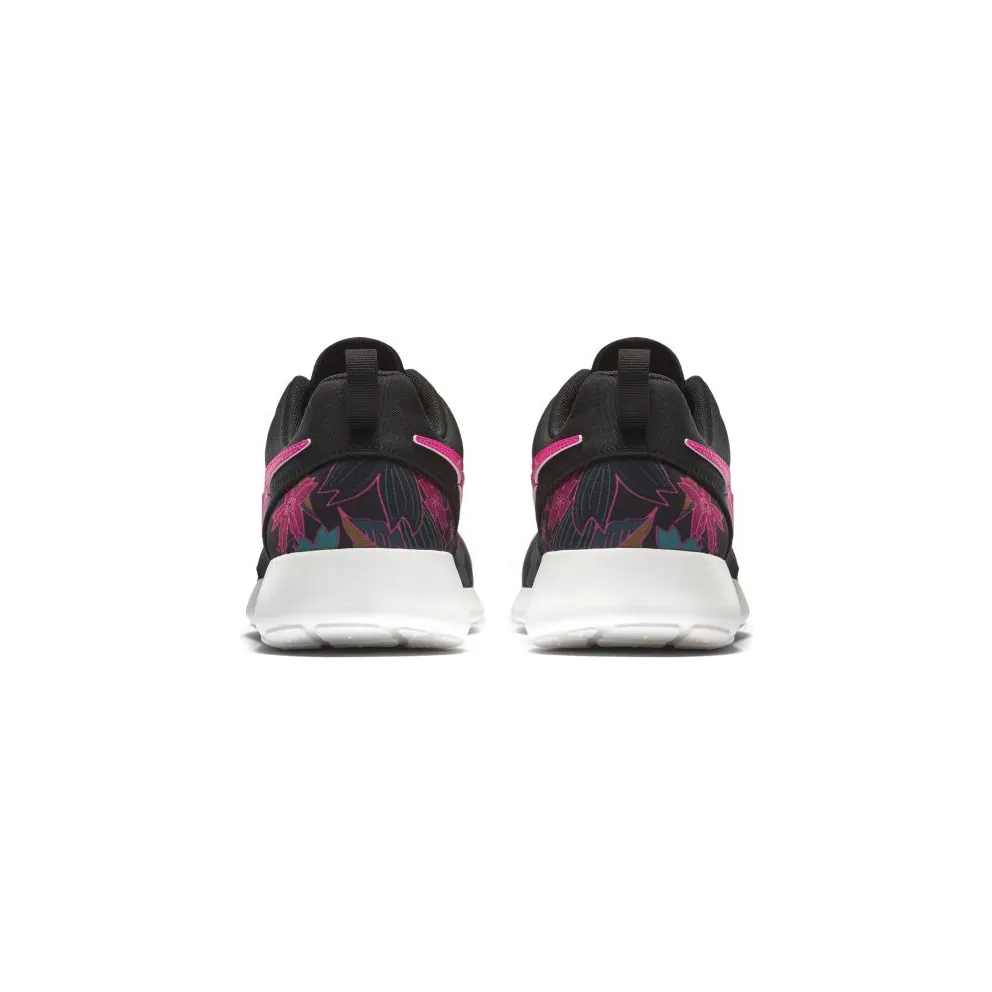 Nike Roshe Run Floral Print Pink Foil (W) Black/Pink Foil-Sail (749986-061)