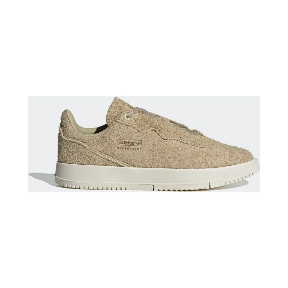 adidas Supercourt Premium Schuh Savanna / Gold Metallic / Chalk White (FX5728)