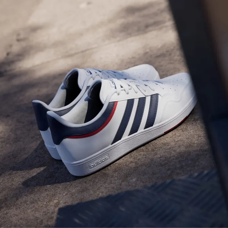 Adidas Hoops 4.0 Cloud White / Dark Blue / Team Power Red 2 (JQ9986)