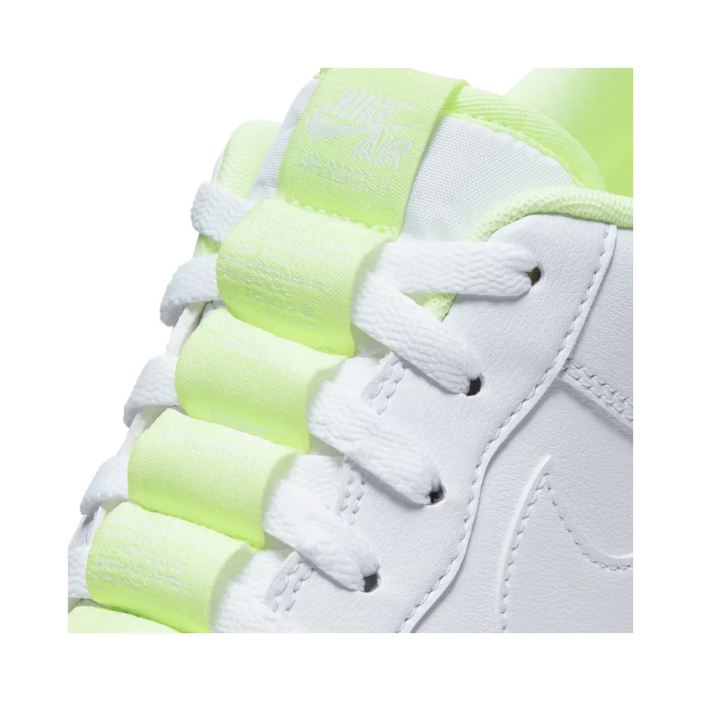 Nike Air Force 1 Low Double Air Low White Barely Volt White/White-Barely Volt (CJ1379-101)