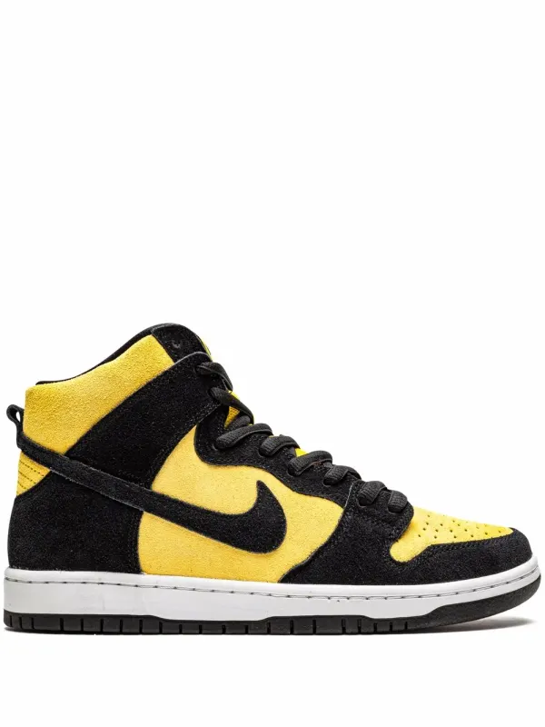 Nike SB Dunk High Pro Reverse Goldenrod sneakers – Black (DB1640)
