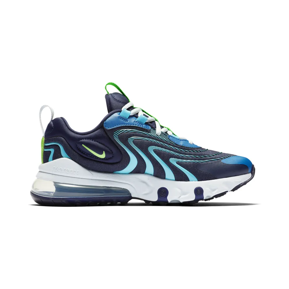 Nike Air Max 270 React ENG Older Kids’ Blue (CD6870-400)