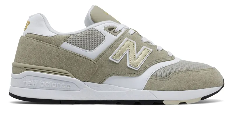 New Balance 597 Classic Khaki/White-Gold Khaki/White-Gold (ML597RSA)