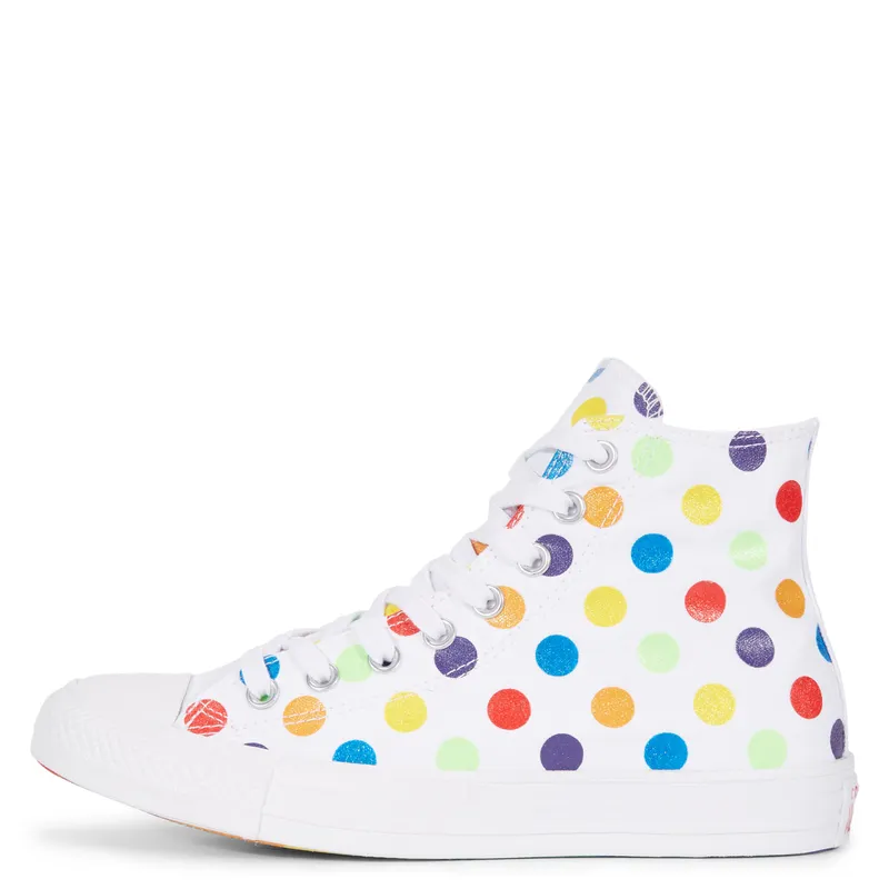 Converse Chuck Taylor All-Star High Miley Cyrus Pride 2018 (W) White (162252C)