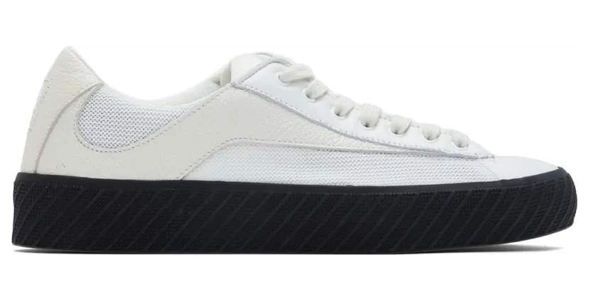 BY FAR Off-White & Black Rodina Low-Top Sneakers (22SSROABOWGRL)