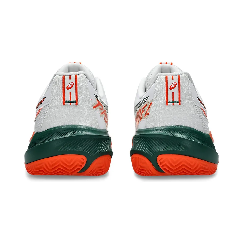 ASICS GEL-CHALLENGER 15 PADEL “White / Energy Orange” (1041A511-102)