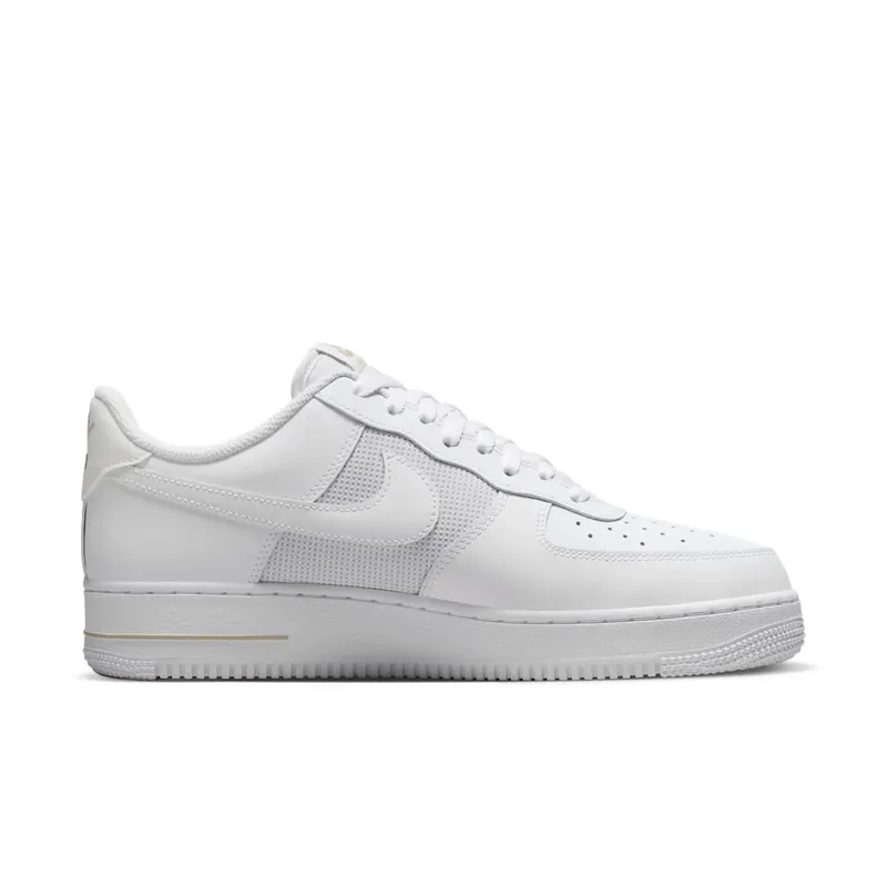 Nike Air Force 1 Low “White Desert Khaki Mini Swoosh” (IO1283-100)