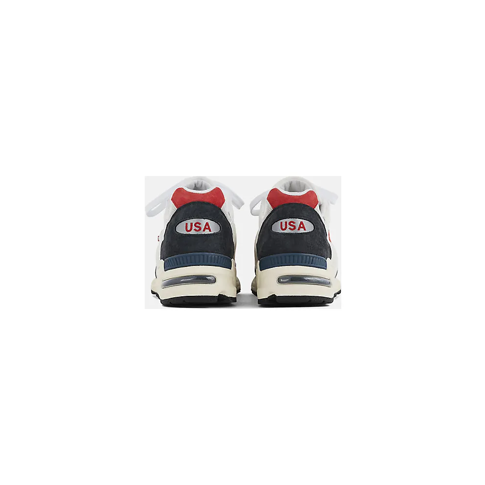 New Balance Off-White & Navy 990V2 (M990TA2)