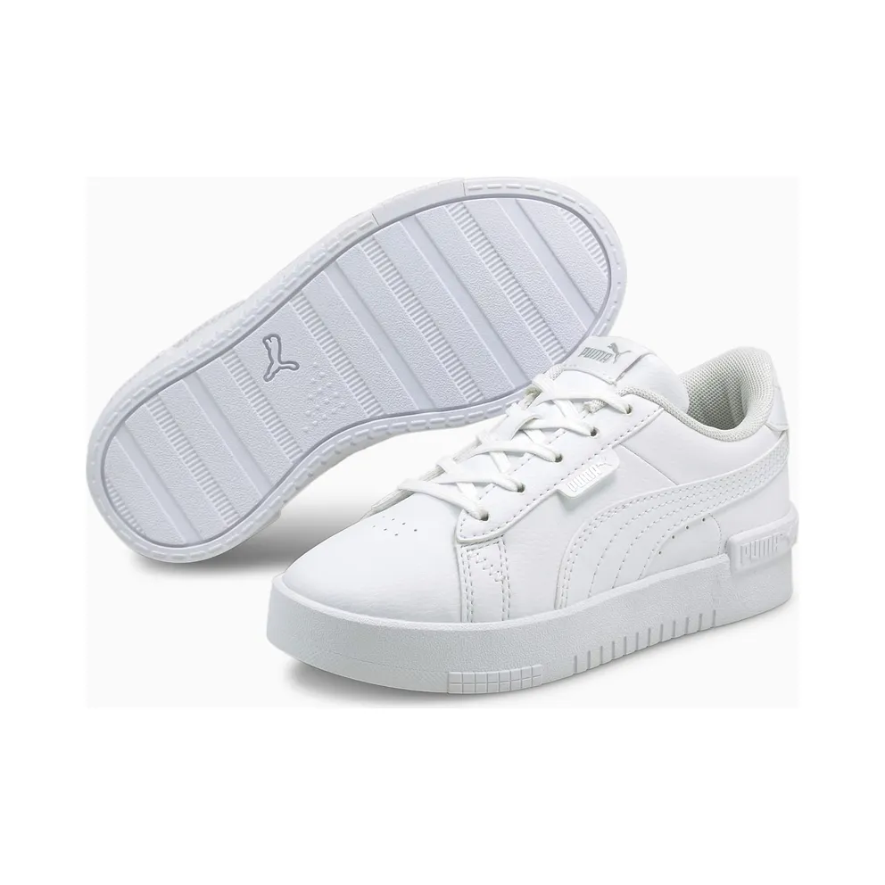 PUMA Jada Kids’ White/Silver (381991-02)
