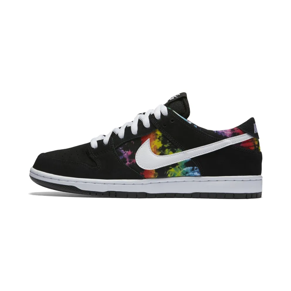 Nike SB Dunk Low Ishod Wair Tie Dye Black/White/Multi Color (819674-019)