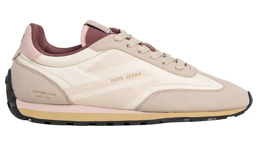 Pepe Jeans PèPè sneaker Beige / Ecru / Poederroze (PLS400034-847)