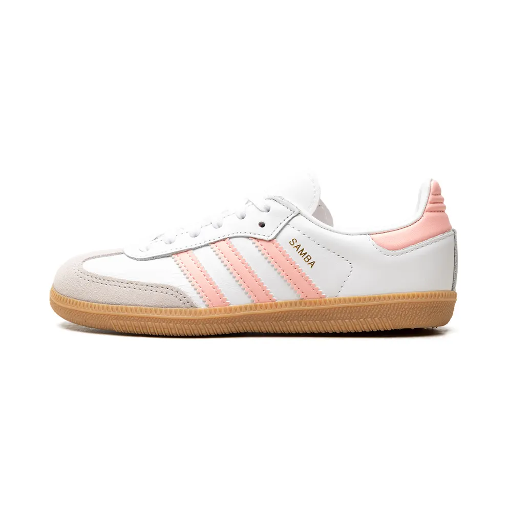 Adidas Samba OG Kids Cloud White / Semi Pink Spark / Gum (JP5484)