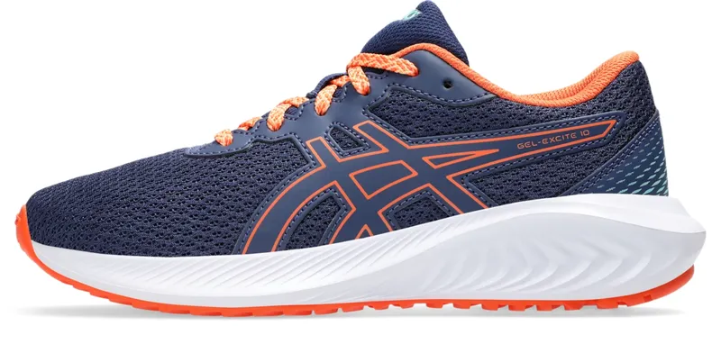 ASICS GEL-EXCITE 10 GS “Indigo Blue / Nova Orange” (1014A298-407)