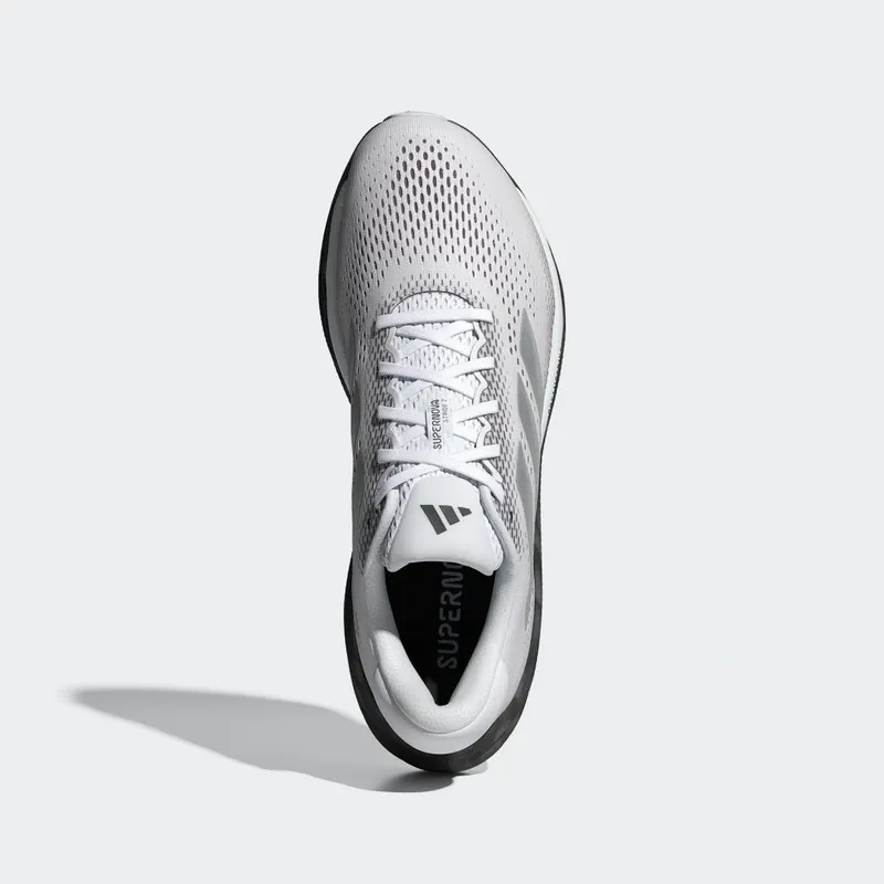 Adidas Supernova Stride 2 Running Shoes GREY / Silver Metallic / Core Black (JR0220)