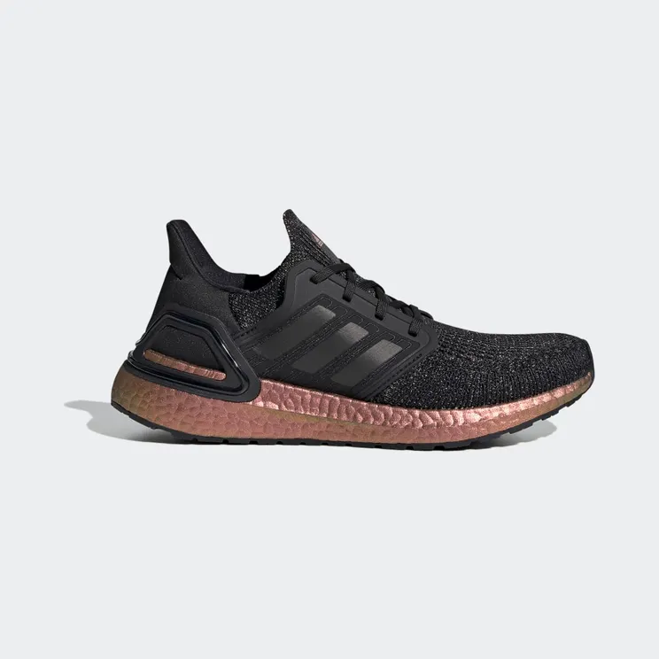 adidas Ultraboost 20 Core Black / Core Black / Signal Pink (FV8340)