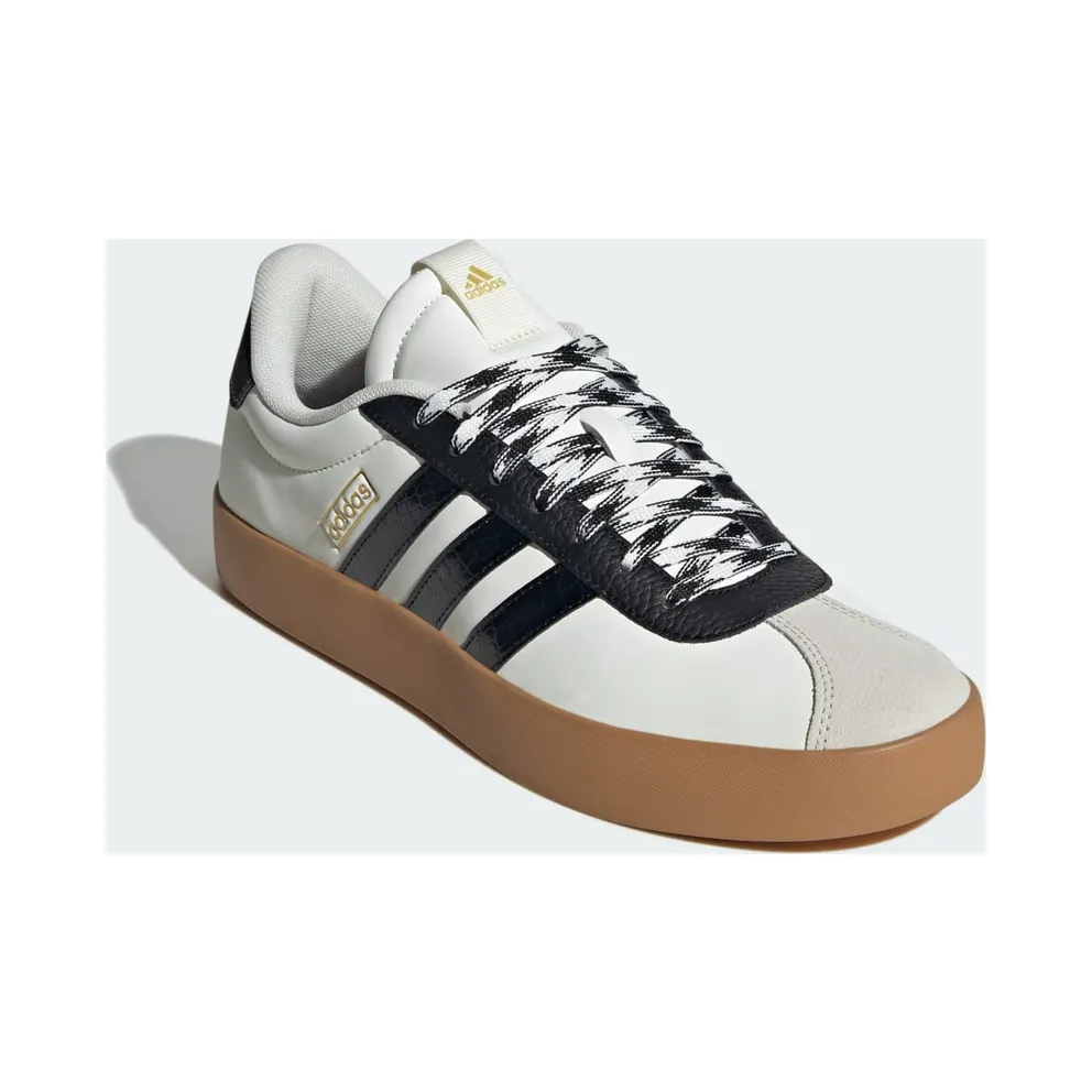 Adidas VL Court 3.0 Off White / Core Black / Gold Metallic (JR8603)