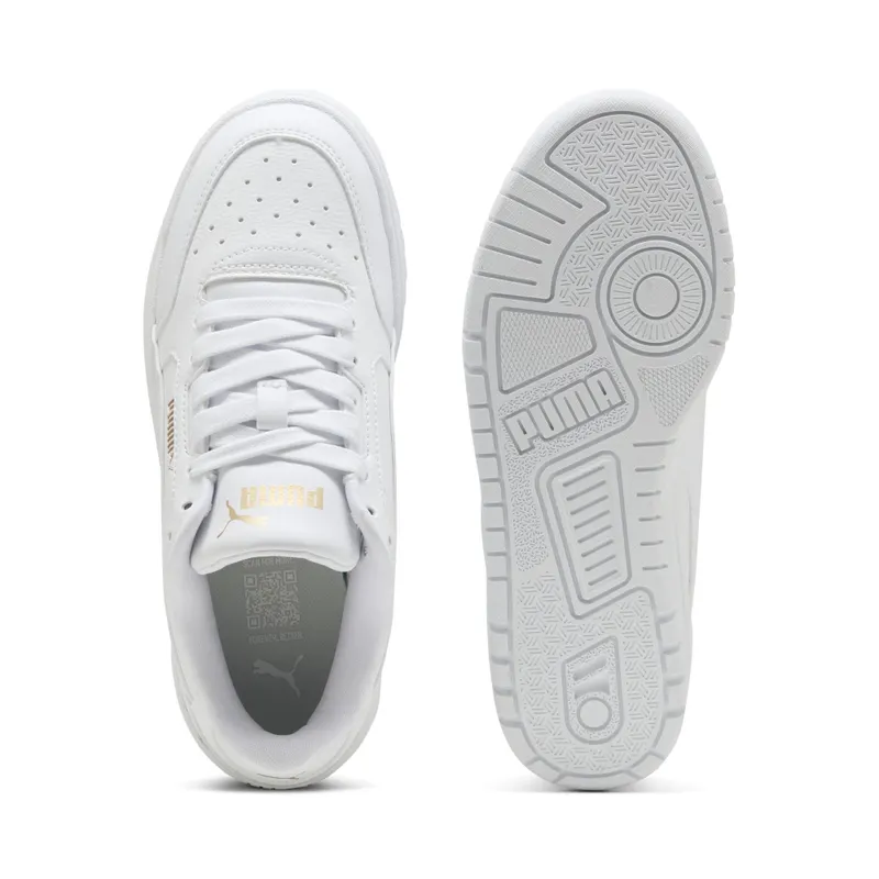 Puma Shuffle Downtown Low “Puma White / Puma White / Puma Gold” (403739_01)