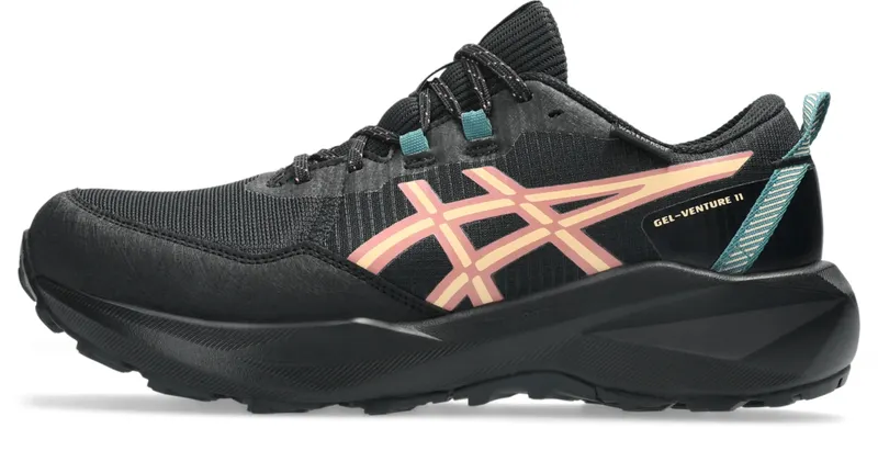 ASICS GEL-VENTURE 11 WATERPROOF “Black / Apricot Crush” (1012B934-001)
