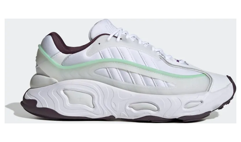 adidas OZNOVA Cloud White / Shadow Maroon / Beam Green (GW9386)
