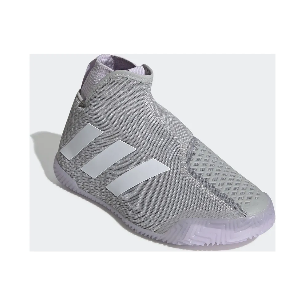adidas Stycon Laceless Hard Court Grey Two Purple Tint (W) Grey Two/Cloud White/Purple Tint (EF2696)