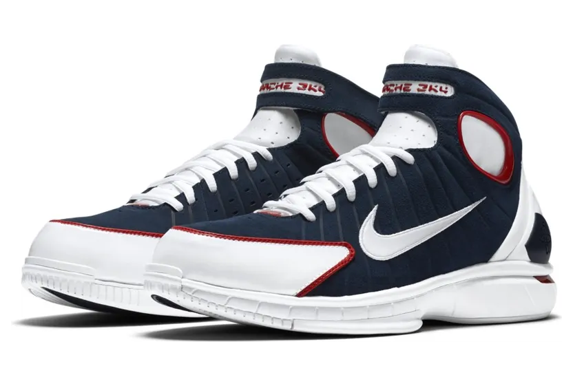 Nike Air Zoom Huarache 2K4 Navy White Red (2016)