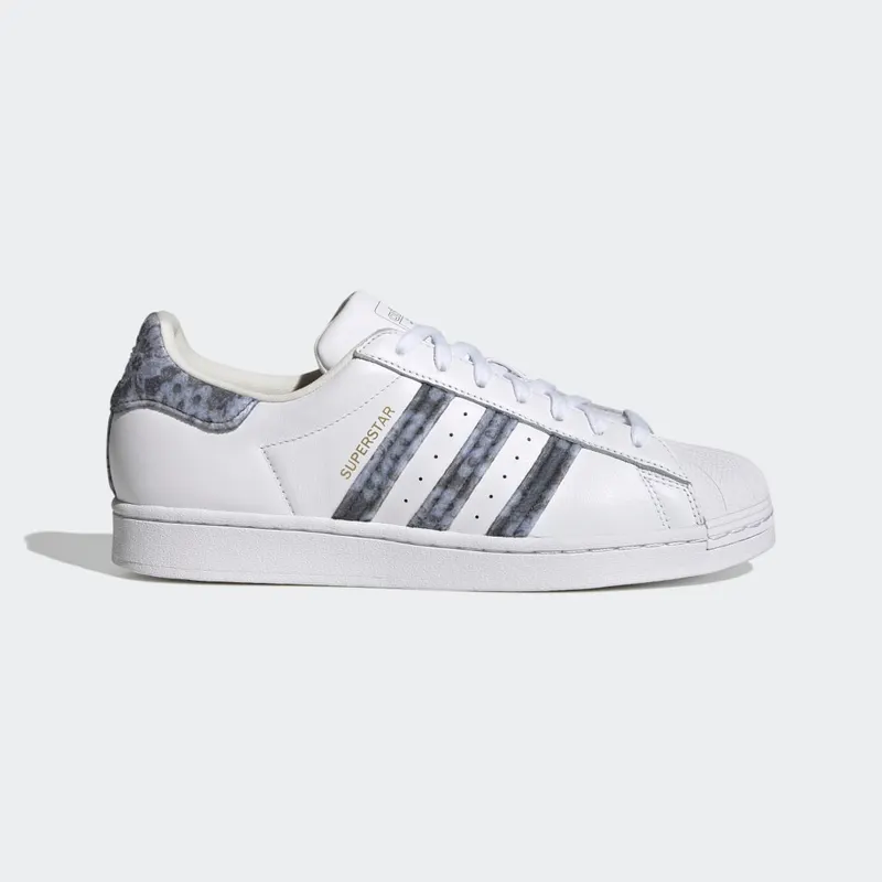 Adidas Superstar Cloud White / Wonder Steel / Gold Metallic (H03414)