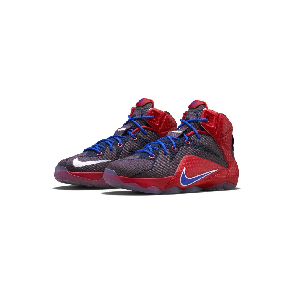 Nike LeBron 12 Superman (GS) University Red/Game Royal-Midnight Navy (685181-601)