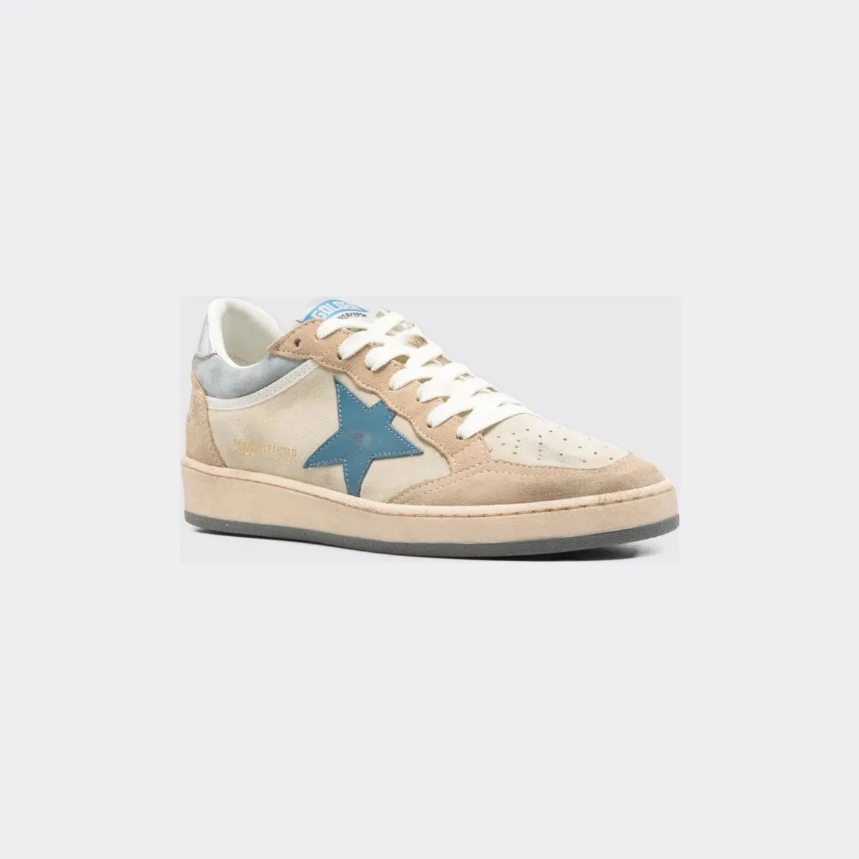 Golden goose Ball Star Used Leather Sneakers White (GWF00771F00815015876)