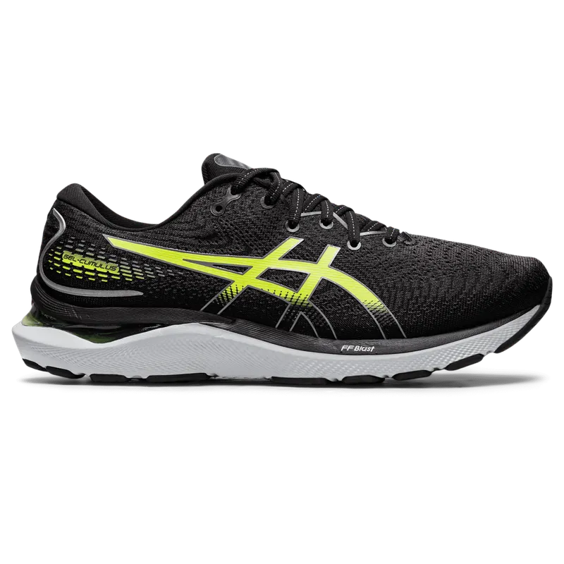 Asics GEL-CUMULUS 24 Black/Hazard Green (1011B366.002)