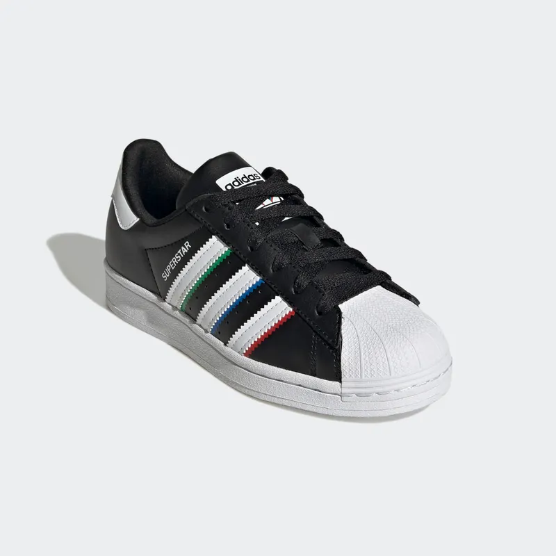 Adidas Superstar Core Black / Cloud White / Vivid Red (GZ4425)