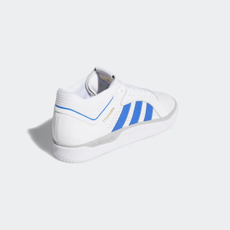 adidas Tyshawn Cloud White Blue Cloud White/Blue/Gold Metallic (EG9058)
