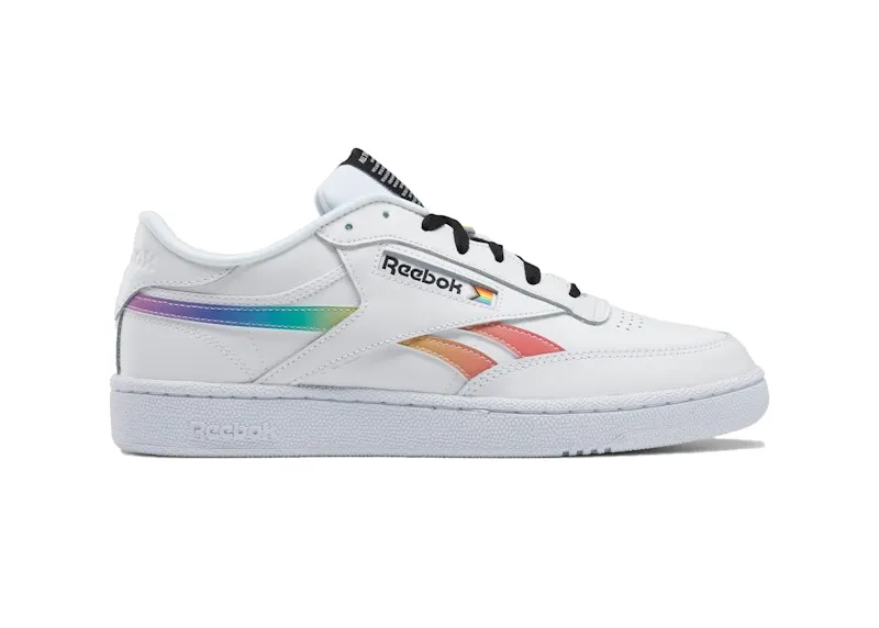 Reebok Club C Revenge Pride Shoes Cloud White / Cloud White / Core Black