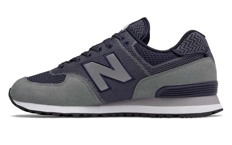 New Balance 574 Engineered Mesh Gunmetal Gunmetal (ML574EMN)