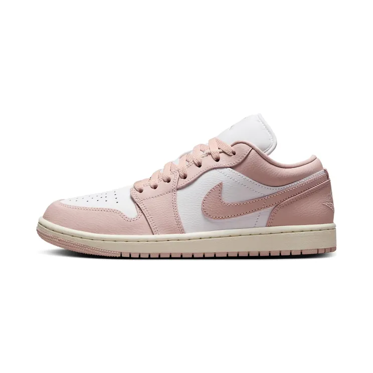 Jordan 1 Low “White / Sail / Pink Oxford” (DC0774-162)