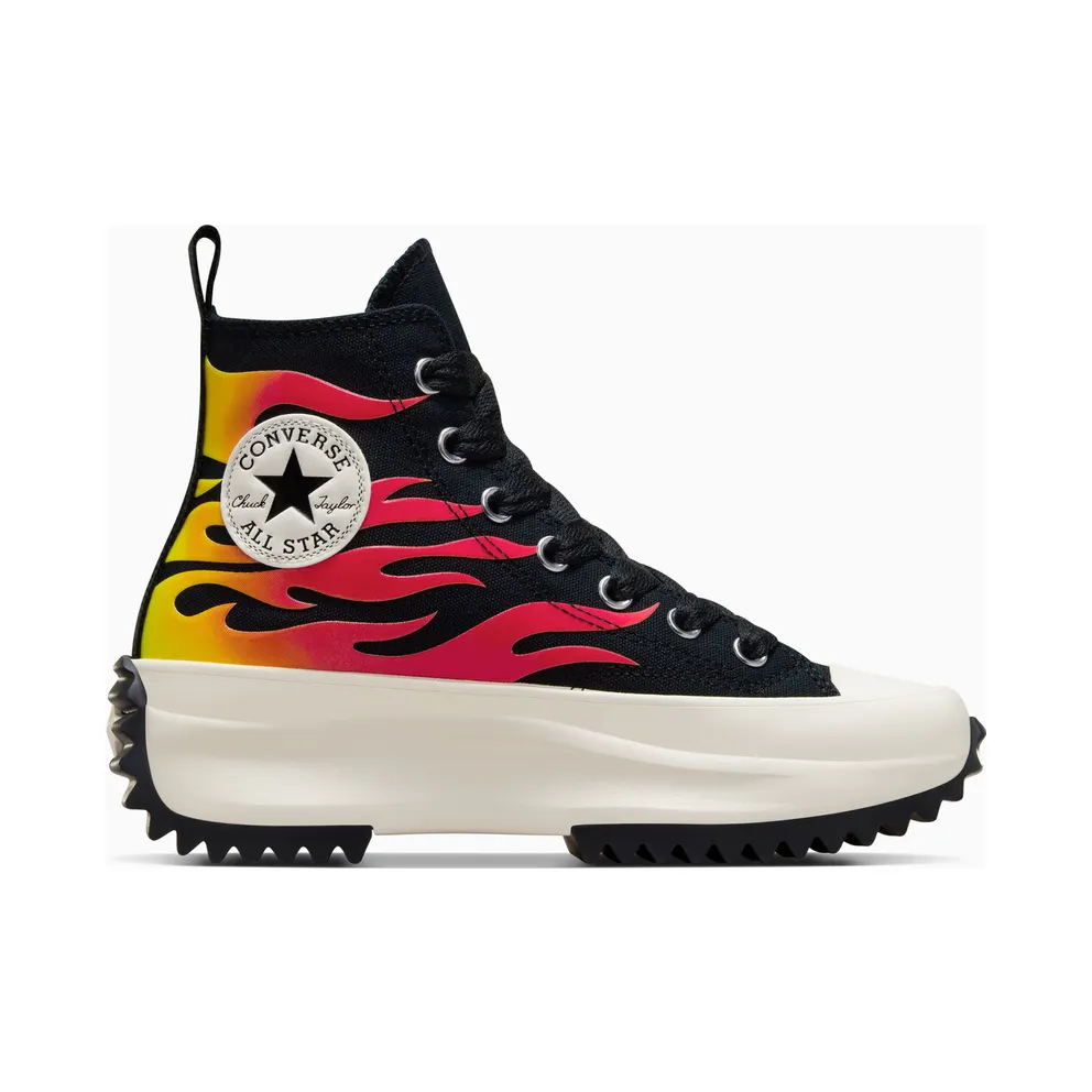 Converse Run Star Hike Platform Flames Black, Red Black/ Red (A08766C)