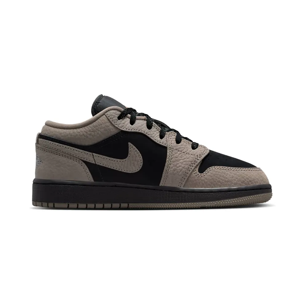 Air Jordan 1 Black/Light Wild Mango/Olive Grey (IB7111-005)