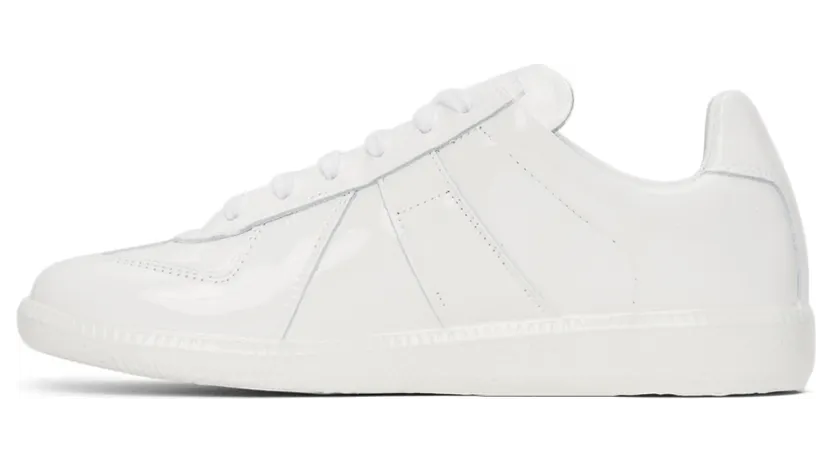 Maison Margiela White Rubber Replica Low Sneakers (S58WS0109 P4487) (3)