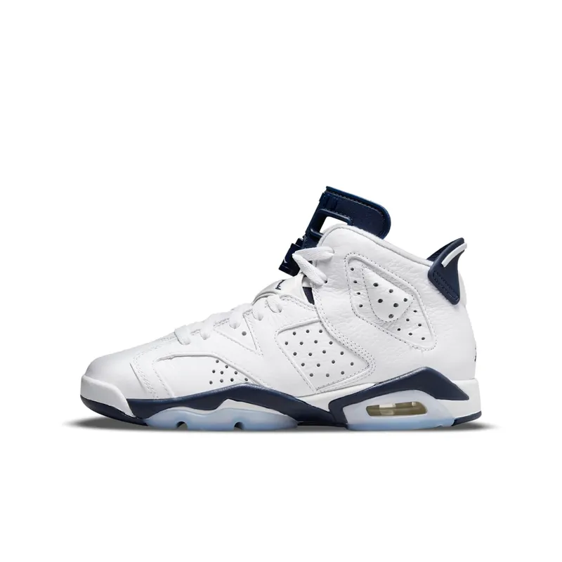 Air Jordan 6 Retro Older Kids’ White (384665-141)
