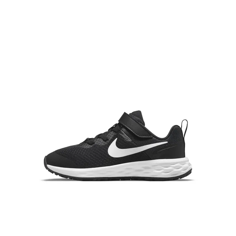 Nike Revolution 6 Younger Kids’ Black 50% Sustainable Materials (DD1095-003)