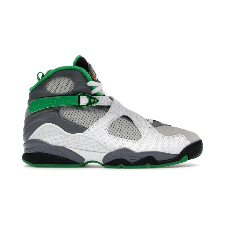 Jordan 8 Retro University of Oregon PE Pure Platinum (AJ8-1300135)
