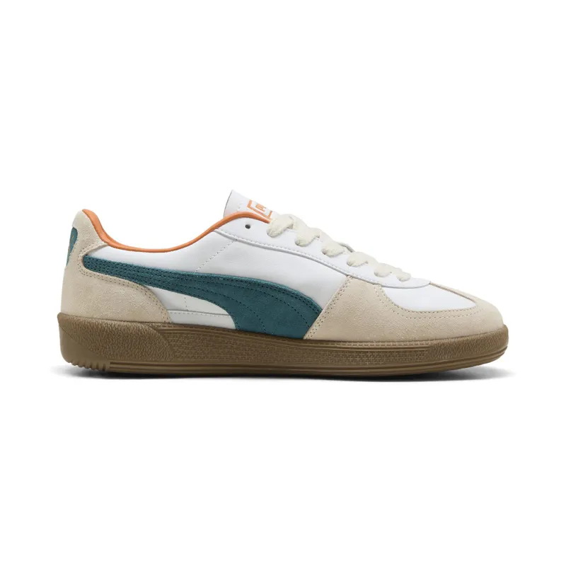 Puma Palermo “Puma White / Emerald Ice / Gum” (396464_26)