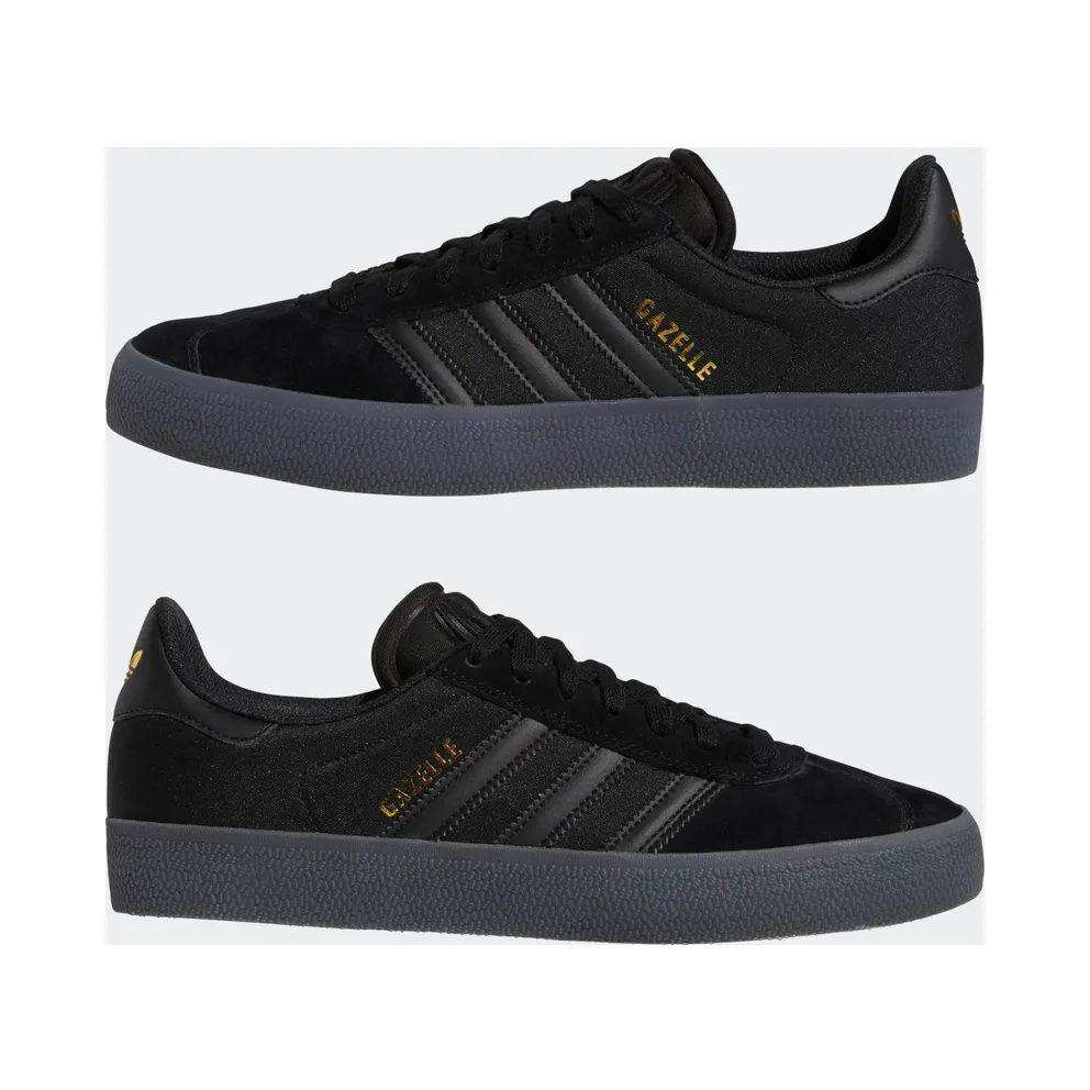 adidas Gazelle ADV Core Black / Core Black / Gold Metallic (GW3141)